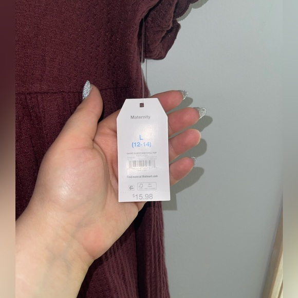 NWT Maternity top size L - Picture 3 of 3